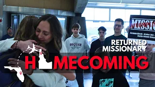 Heartwarming Returned Missionary Homecoming (Shayne Hirschi)