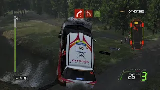 WRC 5 FIA World Rally Championship jumping a Citroën into mid air