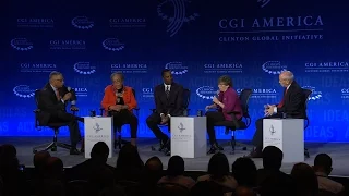 Morning Plenary: Overcoming Poverty: Improving Opportunity - Panel Discussion - CGI America 2016