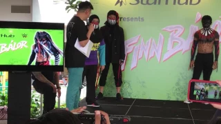 Finn Balor in Singapore ( Contestant No.2 Syazana ) 10062017