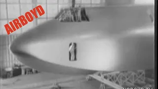 Hughes H-4 Hercules Spruce Goose Under Construction 1945