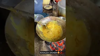 KHALSA DHABA😍 | Indian street food #shorts