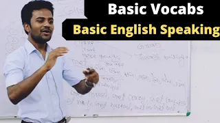 Basic English Speaking Class| Basic Spoken Class by Abdullah Sir | Basic Vocabs| Important words