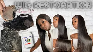 HOW TO REVIVE & BOIL A HUMAN HAIR WIG WITH SILICONE MIX