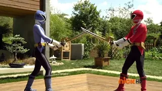 Power Rangers Samurai - I’ve Got A Spell On Blue - Training Practice