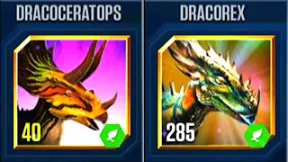 DRACOCERATOPS VS DRACOREX | HT GAME