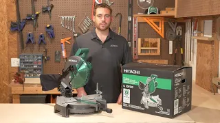 Hitachi C10FCG miter saw