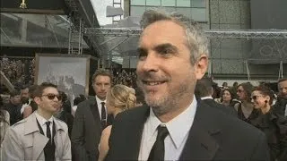 Oscars 2014: Gravity director Alfonso Cuaron says he's getting drunk to celebrate Best Director