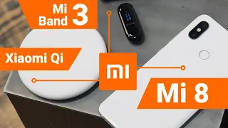 Xiaomi Mi8 и Mi Band 3 НЕ впечатлили: распаковка и сравнения