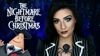 The Nightmare Before Christmas Mayor Inspired Makeup Tutorial | Halloween 2018 | Madalyn Cline