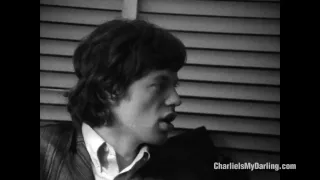 Mick Jagger & Keith Richards writing Sittin' on a Fence - Charlie is my Darling | ABKCO Films