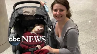 Texas family flees Ukraine with newly adopted son | Nightline