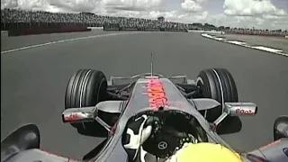 F1 2007 British GP Silverstone Lewis Hamilton pole position #3