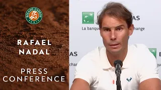 Rafael Nadal - Press Conference after Semi-final | Roland-Garros 2020