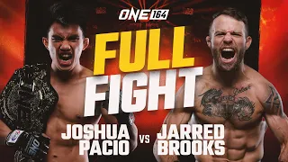Joshua Pacio vs. Jarred Brooks | ONE Championship Full Fight