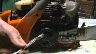 Husqvarna 455 Chainsaw sprocket repair