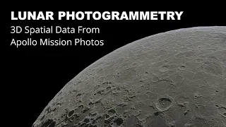 Lunar Photogrammetry: 3D Spatial Data from Apollo Mission Photos