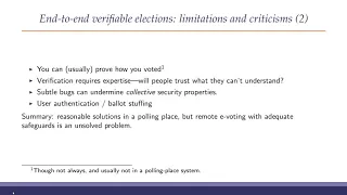 SAC2020 Invited Talk: What’s so hard about Internet voting?