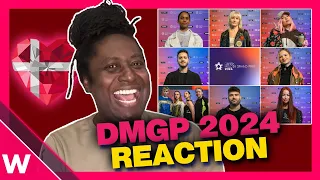 🇩🇰 Dansk Melodi Grand Prix 2024: Reaction to all 8 songs | Denmark Eurovision 2024