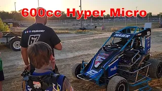 Hyper 600cc Micro at Middleford Speedway