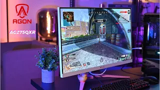 AOC AGON Pink & White Monitor AG275QXR 27 inch 170hz Unboxing by Rebels Squad