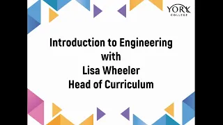 Virtual Taster Days - Introduction to Engineering