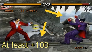 Tekken 5 Feng Wei had All 6 Infinity Stones !!