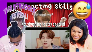Nct struggling to stay on script| REACTION