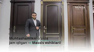 Mustahkamlikni o'zida jam qilgan - Massiv eshiklari!