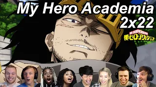 My Hero Academia 2x22 Reactions | Great Anime Reactors!!! | 【僕のヒーローアカデミア】【海外の反応】