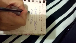 Divisão com vírgula exercício 3