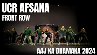 UCR Afsana | Front Row | Aaj Ka Dhamaka 2024 | XOTV