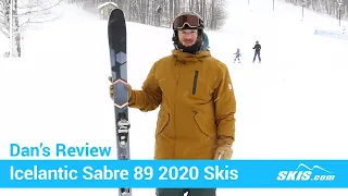 Dan's Review-Icelantic Sabre 89 Skis 2020-Skis.com