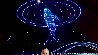 Vivid Sydney 2023 Drone Show | Written In The Stars | Spellbinding show of thousand Drones