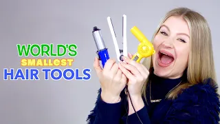 World's SMALLEST Hair Tools!