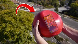 Dropping an iPhone 12 Inside Candle Wax from 100 Feet! Will it Survive?