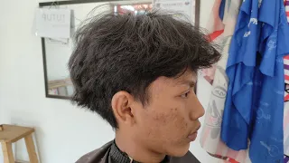 Cara Membuat Gradasi 1 Untuk Pemula (Basic Mens Haircut)