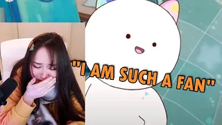 Tina cries after getting a notice from her favorite creator