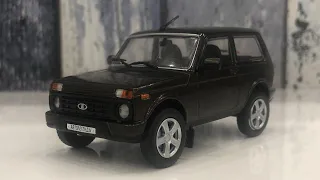 LADA 4x4 URBAN. АВТОЛЕГЕНДЫ. НОВАЯ ЭПОХА НА ДОРОГАХ РОССИИ №10, 1/43 DeAgostini.