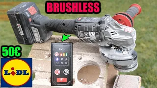 LIDL Meuleuse d'angle 20V PARKSIDE PERFORMANCE PWSAP 20-Li E5 brushless 125MM Cordless Angle Grinder