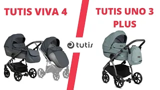 Сравнение моделей колясок TUTIS VIVA 4 и TUTIS Uno 3 Plus, смотрите первыми!