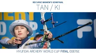 Tan Ya-Ting v Ki Bo Bae – recurve women’s semifinal | Odense 2016