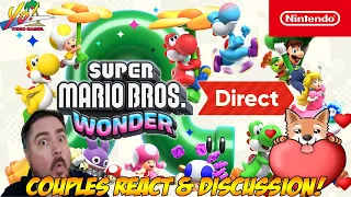 Super Mario Wonder Direct! Couples Reaction & Discussion! - YoVideogames