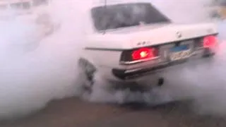 Burn Out In Mansoura Mercedes E280