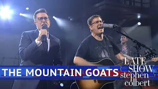 Stephen Colbert Joins The Mountain Goats To Perform 'This Year'