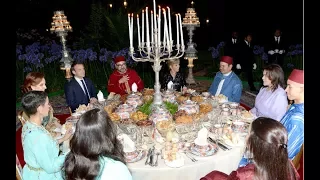 Quand Mohammed VI présente la famille royale à Emmanuel Macron (Bladi.net)