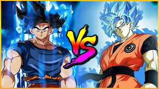 DBFZR ▰ High Level UI Goku Vs Goku Blue【Dragon Ball FighterZ】