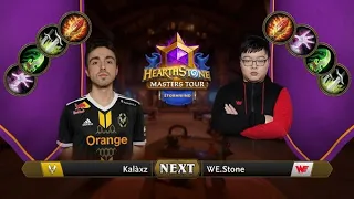 Kalàxz vs WE.Stone | Swiss Round 6 | Hearthstone Masters Tour Stormwind