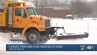 Kansas City area braces for winter weather on New Year's Day