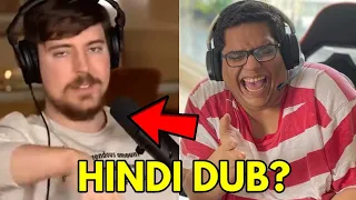 @MrBeast HINDI Videos - @tanmaybhat Reacts | Tanmay Bhat Dub MrBeast Hindi? 😂 | #shorts